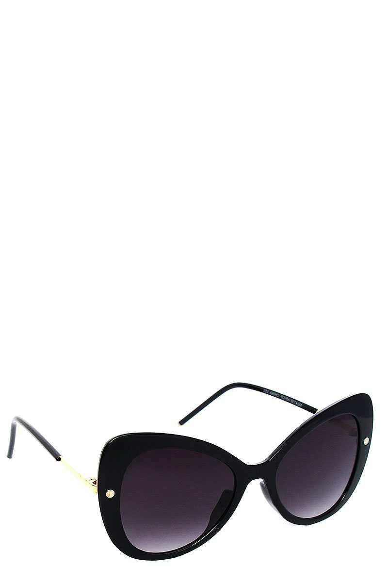Stylish Fashion Butterfly Big Eye Sunglasses - AM APPAREL
