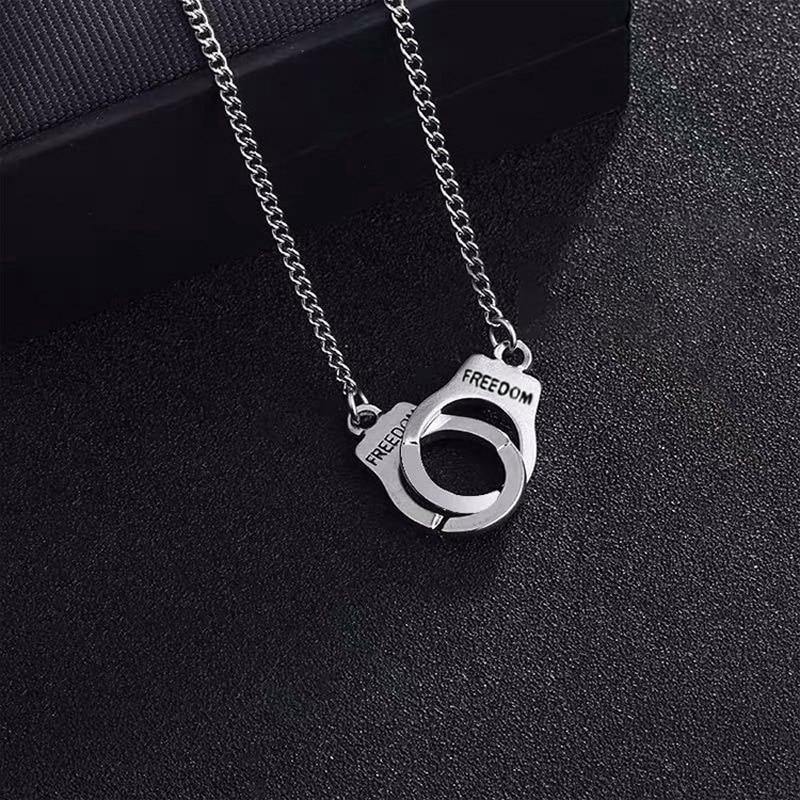 Unisex Handcuff Style Necklace - AM APPAREL