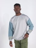 Unisex Polyester Patchwork Sweatshirt - AM APPAREL