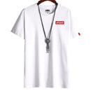 Unisex Solid Colored  O Neck T-Shirt - AM APPAREL