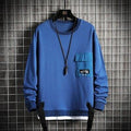 Unisex Stylish Solid Colored Streetwear Sweatshirt - AM APPAREL
