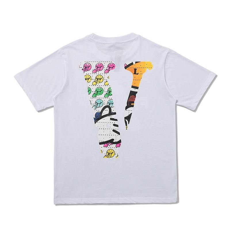 VLONE Unisex Cotton Streetwear Summer T-shirt - AM APPAREL