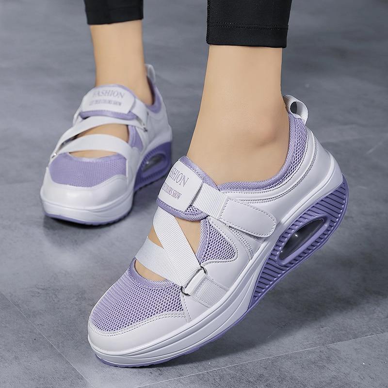 Women's Casual Light Platform Sneakers - AM APPAREL