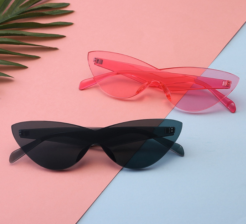 Women's Designer Retro Cat Eye Vintage Sunglasses - AM APPAREL