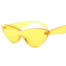Women's Designer Retro Cat Eye Vintage Sunglasses - AM APPAREL