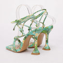 Women's Red Carpet Ankle Strap Heels - AM APPAREL