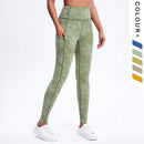 Women's Tie Dye Fitness Bandage Sport Bra & Leggings Set - AM APPAREL