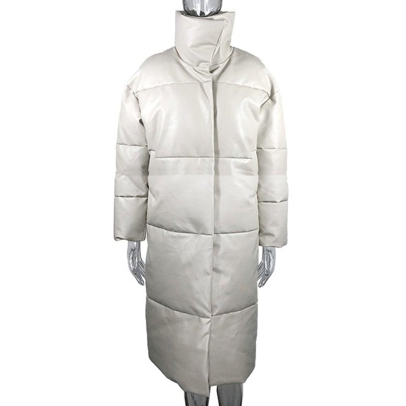 Women's Winter Warm Parkas  Long Jackets - AM APPAREL